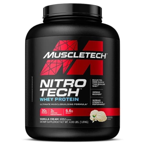 NITROTECH WHEY PROTEIN 1.81 KG MUSCLETECH — Tunisie